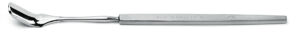 Retracting spatula for strabismus and retina detachment