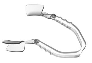 Reverse speculum, medical polymer