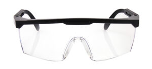 Safety glasses with side shield