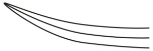 Scissors, 6 mm long blades