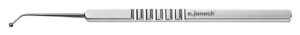 Scleral depressor with indicator