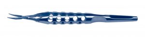 SnagFree Twister needle holder - new handle with Cross-action forceps style