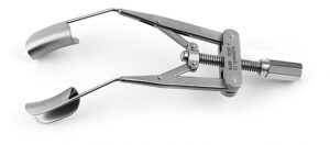 Solid blades speculum