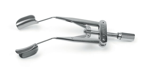 Solid blades speculum