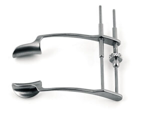 Solid blades speculum