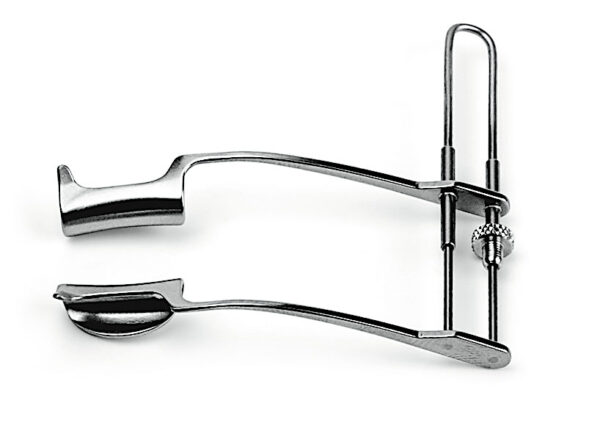 Solid blades speculum