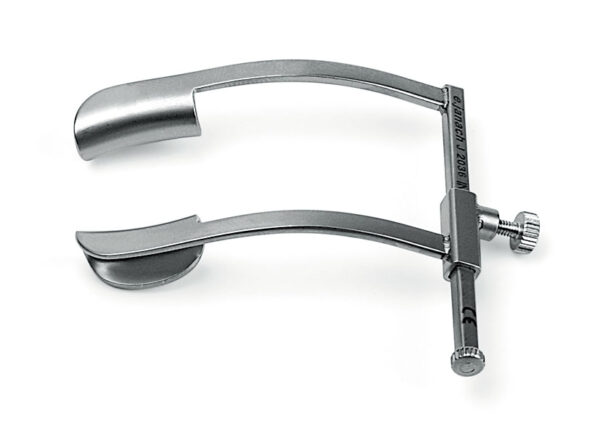 Solid blades speculum