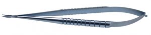 Titanium curved needle holders