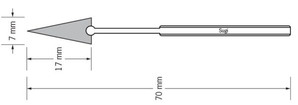 Triangular sponges with handle - Image 2