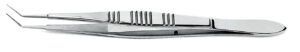 Tying forceps 8 mm angle to tip, without tying platform