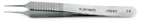 Tying forceps with 4 mm tying platform