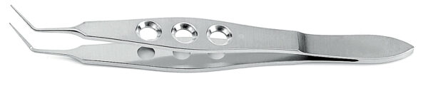 Tying forceps with 9 mm tying platform