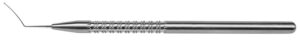 Vitreous spatula, disc shaped tips