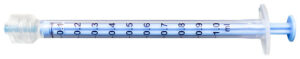 VITREJECT® ophthalmic syringe – 1 ml, Luer Lock, Low Dead Space