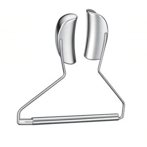 Blefarostato Barraquer-Oosterhuis per adulti con valve piene da 14 mm