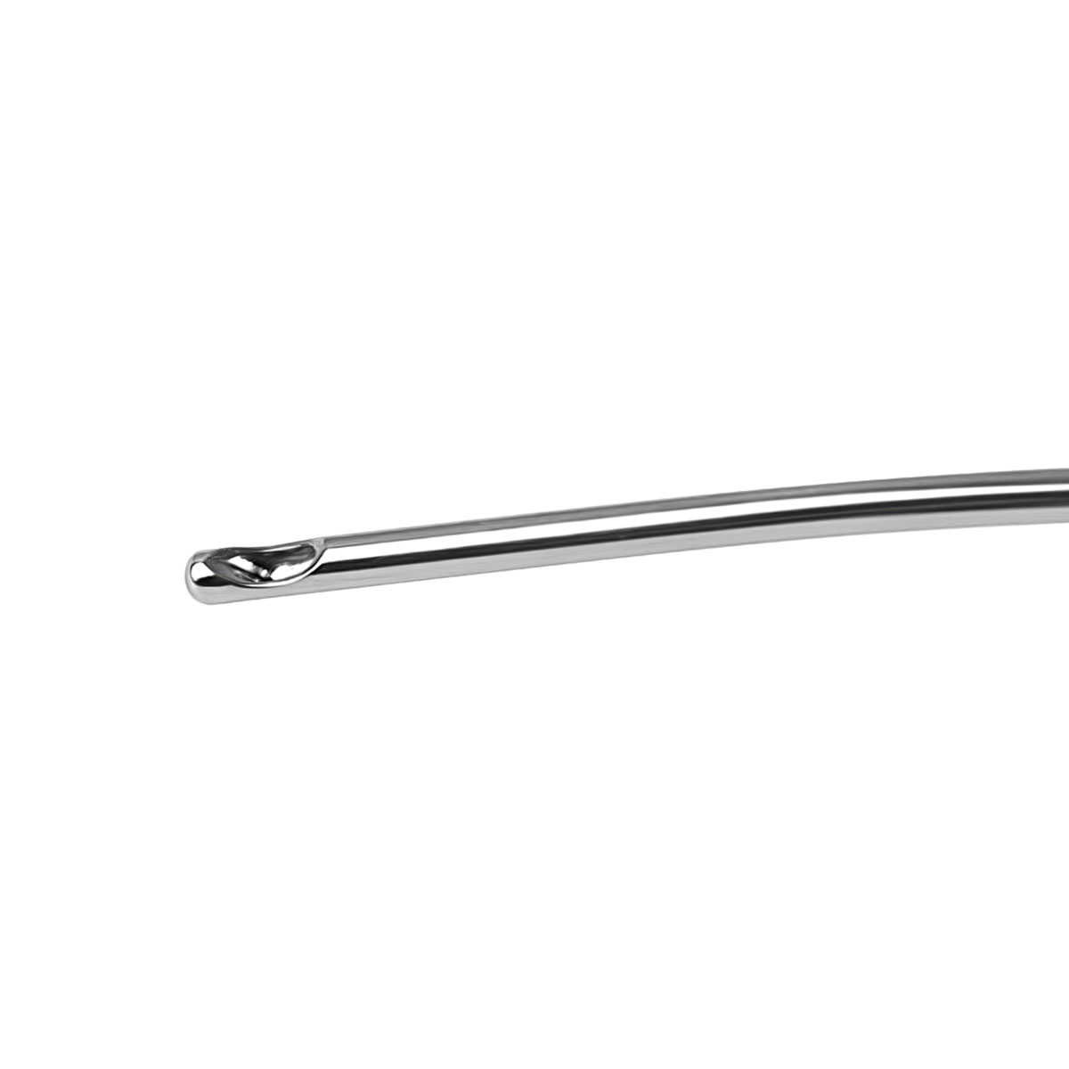 Curved infiltration cannula – upper opening, Ø 1.6 mm × 9 cm, Luer-Lok connector - Image 2