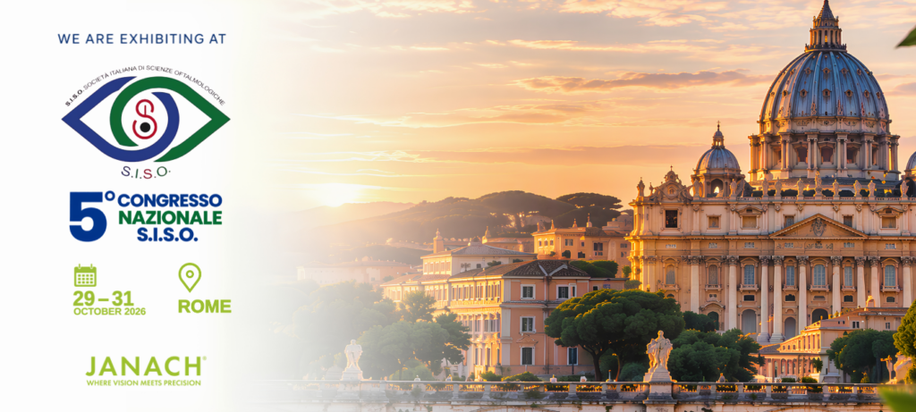 Janach al 5° Congresso Nazionale S.I.S.O. – Roma, 29 – 31 ottobre 2026